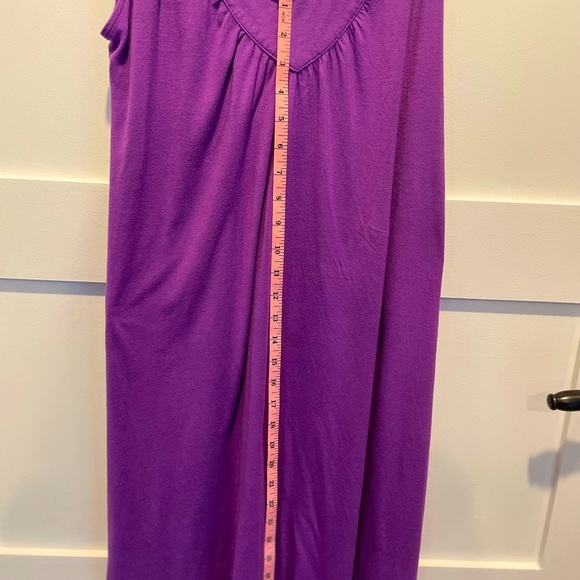 Seafolly Australia Sundress/bathing suit cover in bright purple Women’s size XL - Picture 5 of 8